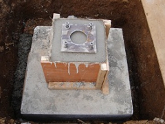 ベランダの中脚