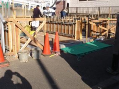 コンクリート打設